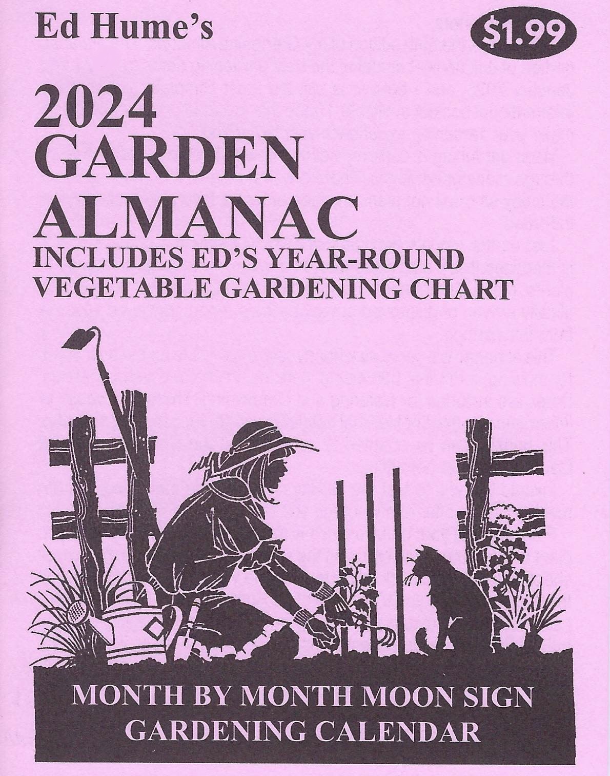 2024 Moon Sign Garden Almanac
