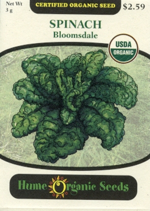 Spinach - Bloomsdale Organic