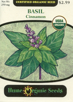 Basil - Cinnamon Organic